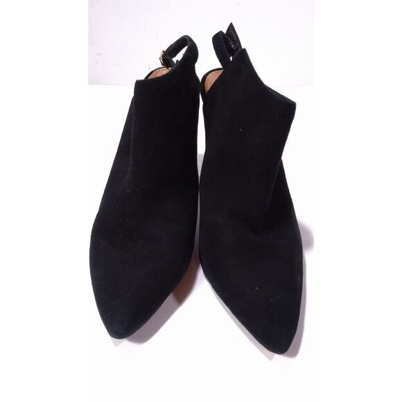 Vince Camuto Signature Amalfi Ankle Strap Booties Boots Sz 7.5 black - Picture 4 of 13